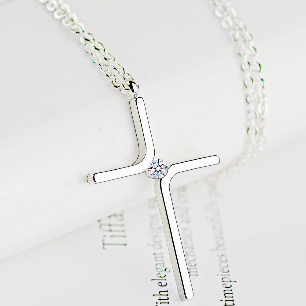 SimpleCrossZ™ Dainty Gold Cross Necklace - Chicandbling