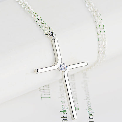 SimpleCrossZ™ Dainty Gold Cross Necklace - Chicandbling